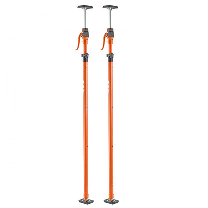 2Pcs Cabinet Jack Support Pole 125-291 cm Telescopic Quick Support Rod