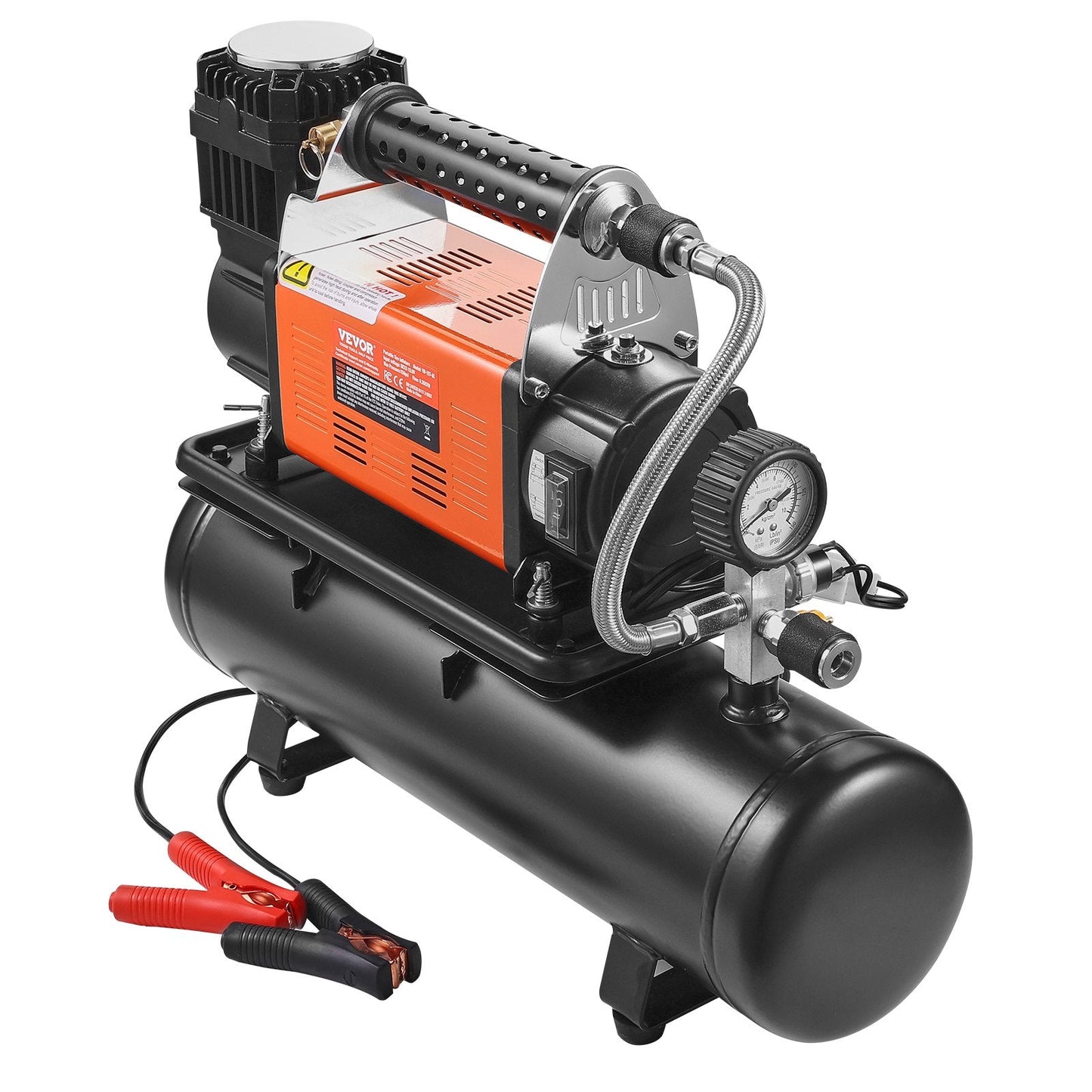 Heavy Duty Portable Air Compressor with 6L Tank, 6.35 CFM, 150 PSI, 12.75 kg