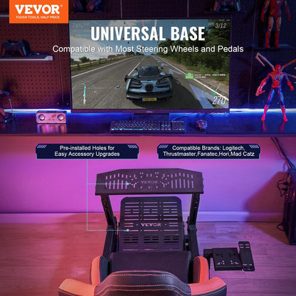 Heavy Duty Racing Wheel Stand for Logitech & More - 150 kg Capacity, Adjustable
