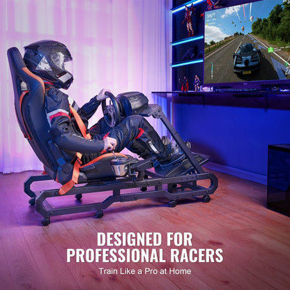 Heavy Duty Racing Wheel Stand for Logitech & More - 150 kg Capacity, Adjustable