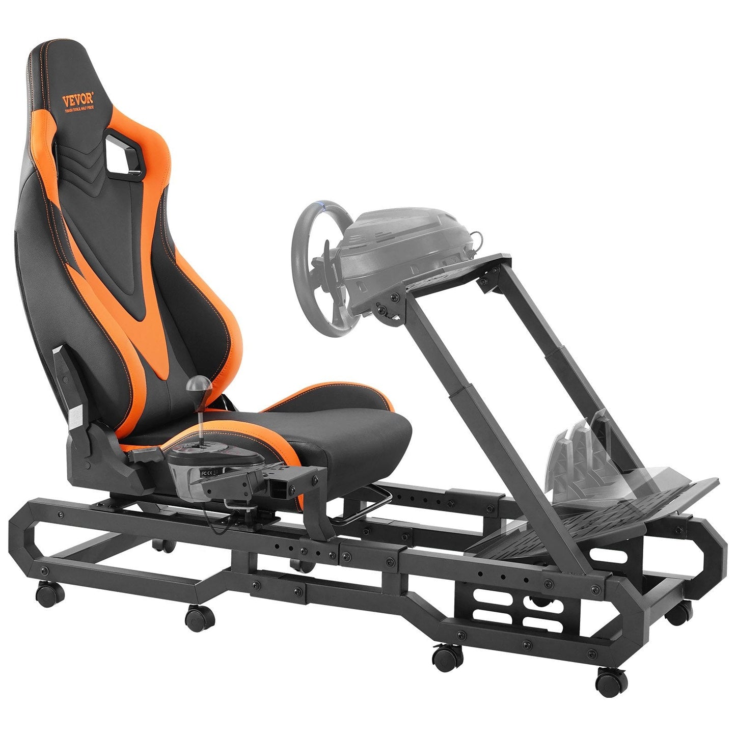 Heavy Duty Racing Wheel Stand for Logitech & More - 150 kg Capacity, Adjustable