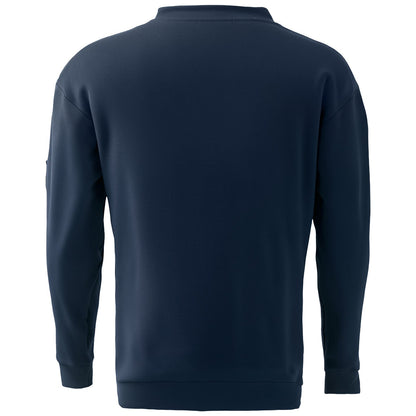 FR Shirts, Flame Resistant Long Sleeve Clothing Lightweight 7 oz Breathable Cotton, Men's Fire Retardant Work Shirt with Pre-shrink Treatment & Pocket, for Welders,Electricians,Navy Blue L