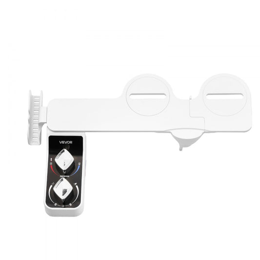 VEVOR Bidet Attachment for Toilet Hot and Cold Dual Nozzles Adjustable Pressure