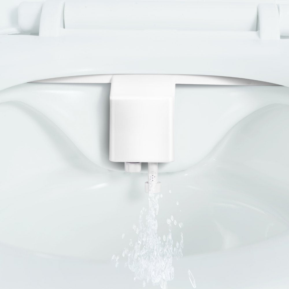VEVOR Bidet Attachment for Toilet Self-Cleaning Dual Nozzles Adjustable Pressure