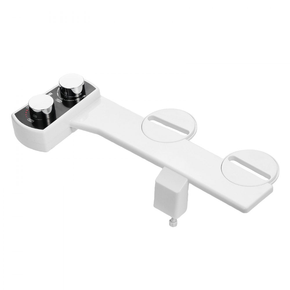 VEVOR Bidet Attachment for Toilet Non-Electric Dual Nozzles Adjustable Pressure