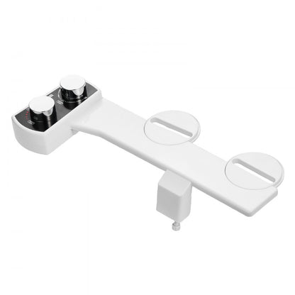 VEVOR Bidet Attachment for Toilet Non-Electric Dual Nozzles Adjustable Pressure