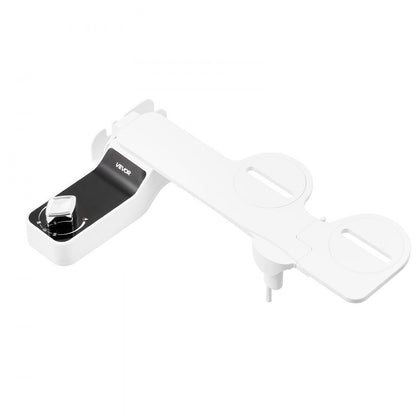 VEVOR Bidet Attachment for Toilet 0.3" Thin Dual Nozzles Adjustable Pressure