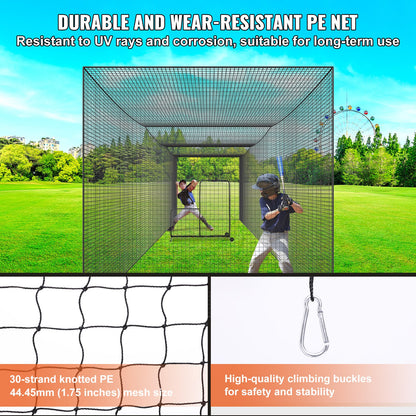 VEVOR Baseball Batting Netting, Professional Softball Baseball Batting Hitting Training
