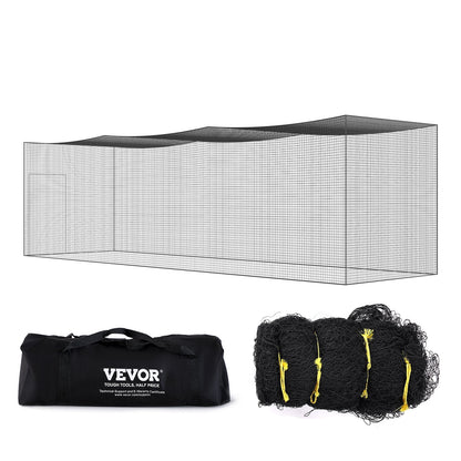 Professional Baseball Softball Training Net with Door & Carry Bag, 10.66m