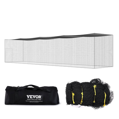 Professional Baseball/Softball Training Net with Door, Portable & Heavy Duty, 16.76m