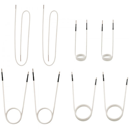 VEVOR Induction Heater Coil Kit Induction Coils 8PCS For Removing Rusty Bolts