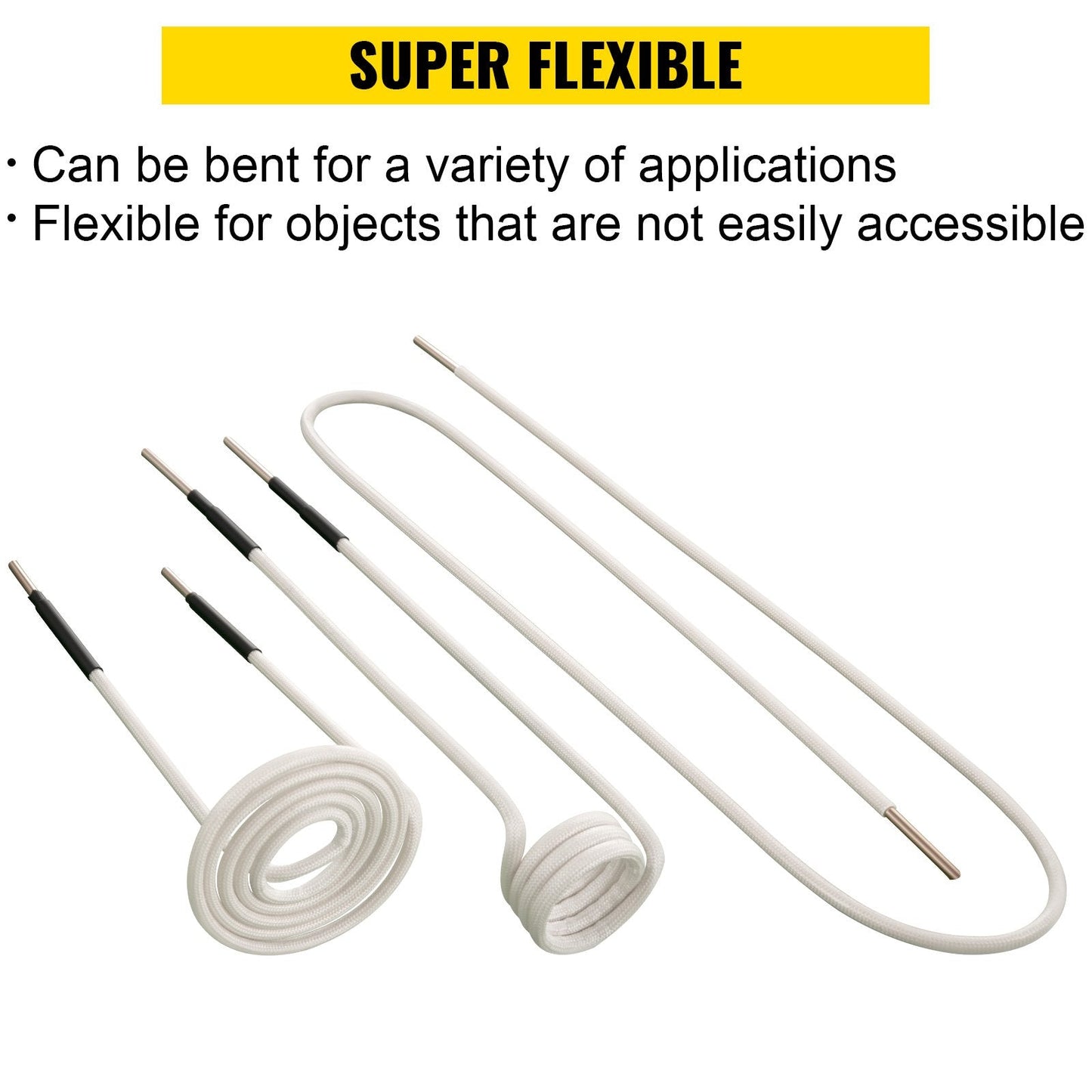Induction Heater Coil Kit - 8 Flexible Coils for Rusty Bolt Removal (0.65 kg)