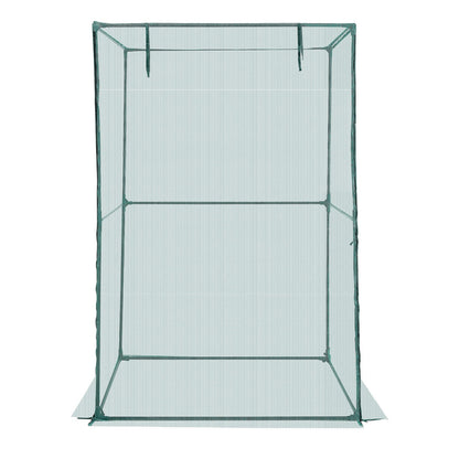 Crop Cage, 1.2 x 1.2 x 1.8 m Plant Protection Tent with Zippered Door, Wind-Resistant Tall Crop Cage, Easy to Install, Outdoor Raised Bed Cover, Tomato Plant Netting for Garden Patio Lawn