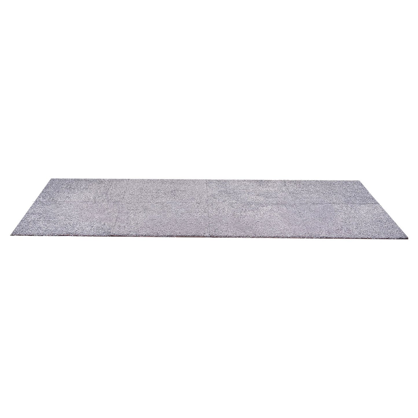 Carpet Tiles 457x457 mm, 10 Pack Carpet Square Rug Detachable & Damage-free, Self Adhesive Home Floor Soft Plush Padded for 2.1㎡ Coverage, Easy DIY for Living Room & Bedroom, Gray