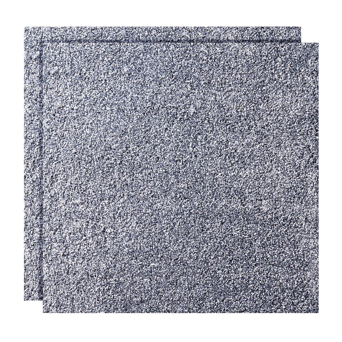 Carpet Tiles 457x457 mm, 10 Pack Carpet Square Rug Detachable & Damage-free, Self Adhesive Home Floor Soft Plush Padded for 2.1㎡ Coverage, Easy DIY for Living Room & Bedroom, Gray