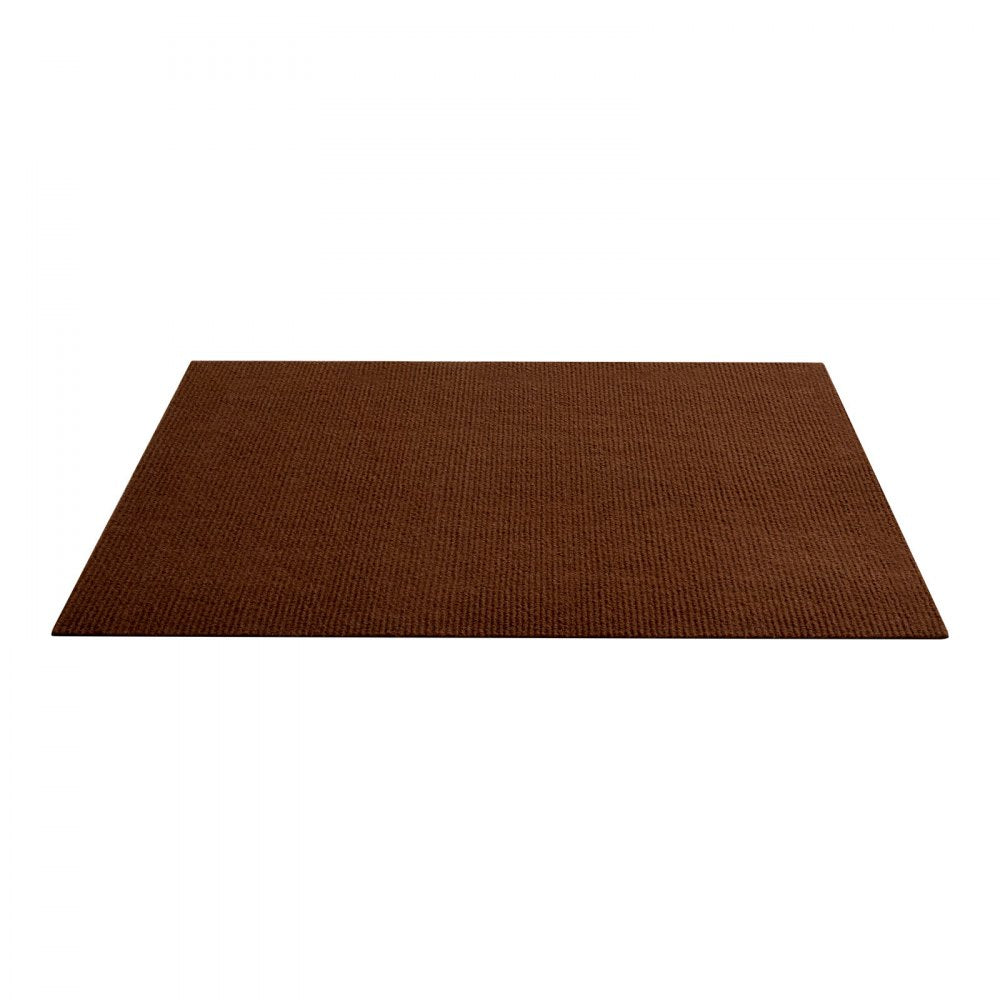 Carpet Tiles 610x610 mm 20 PCS Peel and Stick Rug Self Adhesive Brown