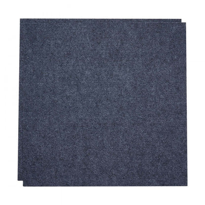 Carpet Tiles 610x610 mm 15 Pack Peel and Stick Rug Self Adhesive Gray