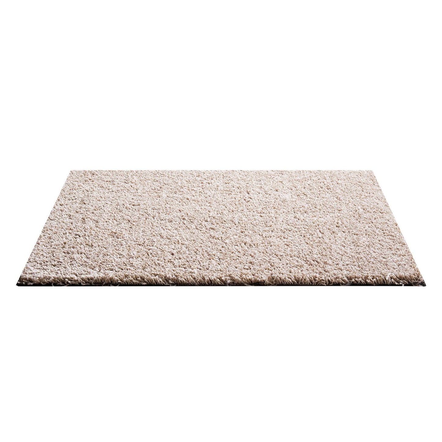 Carpet Tiles 457x457 mm, 10 Pack Carpet Square Rug Detachable & Damage-free, Self Adhesive Home Floor Soft Plush Padded for 2.1㎡ Coverage, Easy DIY for Living Room & Bedroom, Light Brown