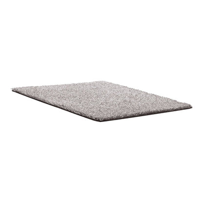 Carpet Tiles 457x457 mm, 10 Pack Carpet Square Rug Detachable & Damage-free, Self Adhesive Home Floor Soft Plush Padded for 2.1㎡ Coverage, Easy DIY for Living Room & Bedroom, Dark Brown
