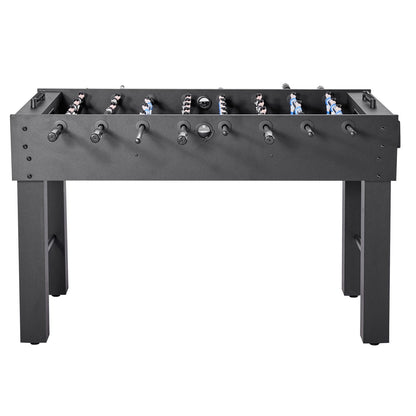 Foosball Table, 137 cm Standard Size Table, Indoor Full Size Foosball Tables for Home, Family, and Game Room, Durable Soccer Set, Includes 4 Balls, Score Keeper, and 2 Cup Holders