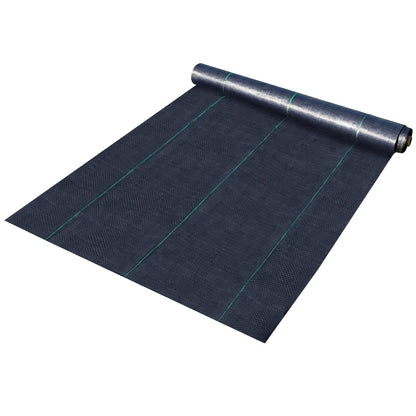 VEVOR Weed Barrier Landscape Fabric Geotextile Underlayment 6 x 250 FT PP Woven