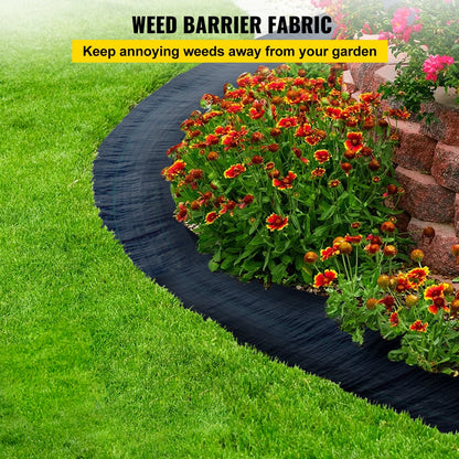 Premium 1.8m x 91.4m Weed Barrier Fabric, Heavy Duty, High Permeability