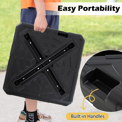 Weighted Offset Umbrella Base with Cross Bracket Up to 80 kg