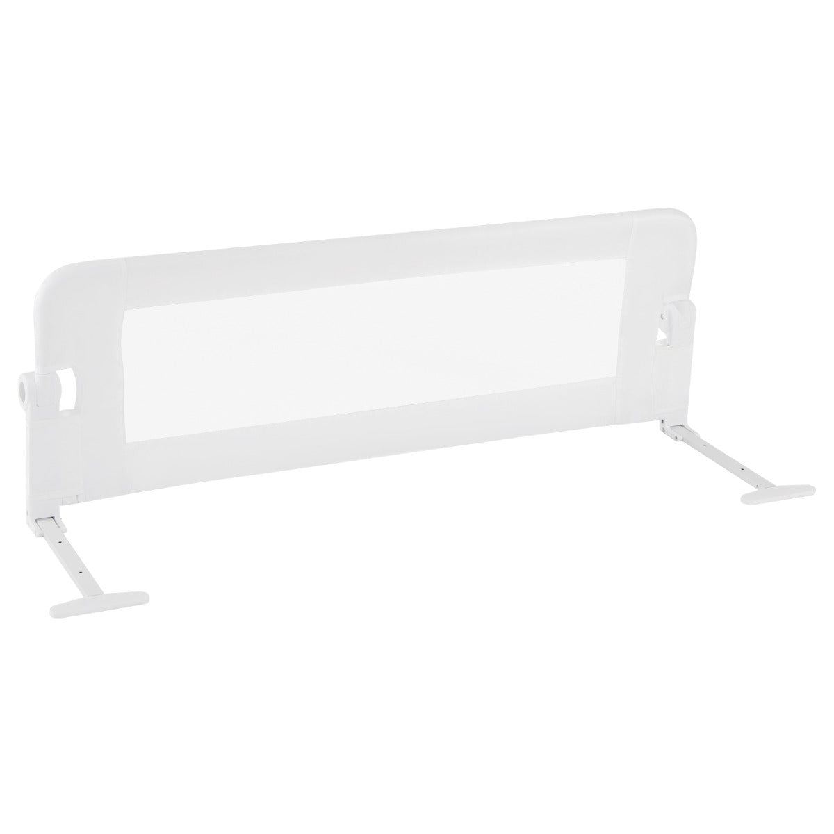Toddler Bed Rail Cot Guard with Safety Strap-White