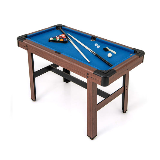 1.2M Wooden Pool Table with Accessories - Compact and Stable Design