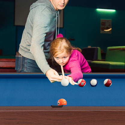 1.2M Wooden Pool Table with Accessories - Compact and Stable Design