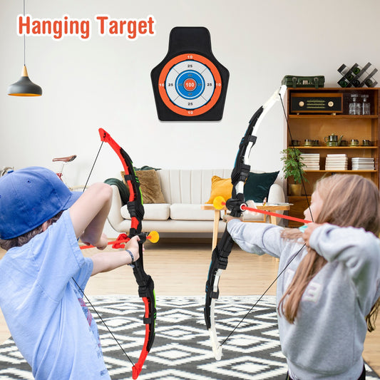 Youth Archery Bow Set for Kids with LED Light Up Bow